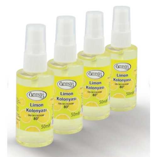 ÖZYEŞİL KOLONYA LİMON 50ML