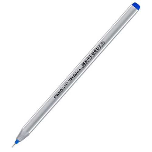 PENSAN TÜKENMEZ KALEM TRİBALL 1.0MM MAVİ -12-