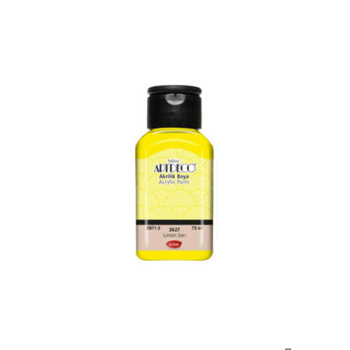 ARTDECO AKRİLİK BOYA 75ML LİMON SARI 3627