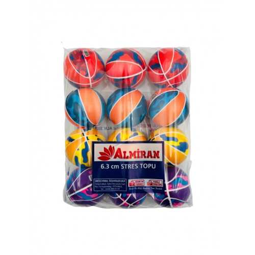 ALMİRAN STRES TOPU 6.3CM -12 KAMUFLAJ