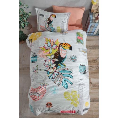 CLASY RANFORCE NEVRESIM TAKIMI TEK KIŞILIK PARADISE V1 SOMON