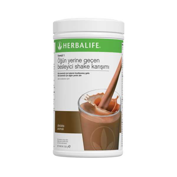 HERBALİFE NUTRITION SHOP  BESLEYİCİ SHAKE KARIŞIMI FORMÜL 1 ÇİKOLATA 550G 