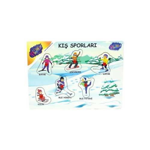 PW TUTMALI AHŞAP PUZZLE SPORLAR ONY-143