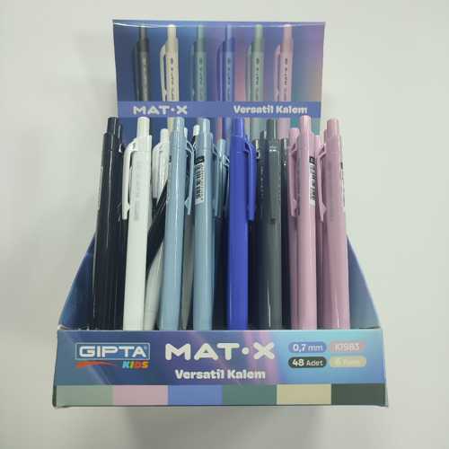 GIPTA VERSATİL KALEM MAT X 4 RENK 0.7 -48-