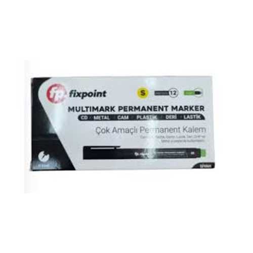 FİXPOİNT PERMANENT KALEM S SİYAH P0349 -12-
