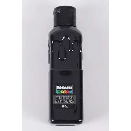 NOVA COLOR AKRİLİK BOYA 180GR SİYAH