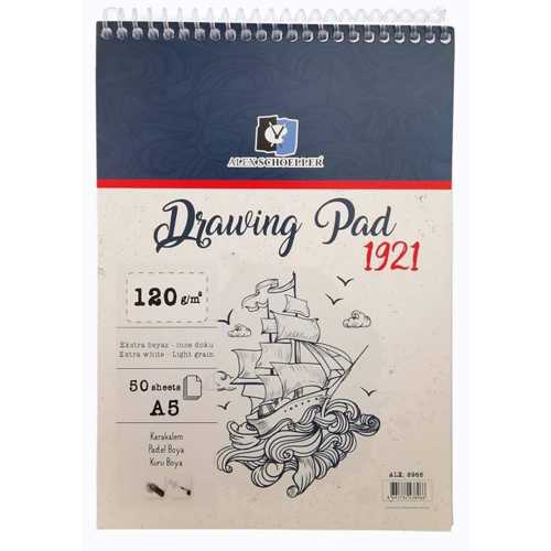 ALEX A5 120GR SPR DRAWİNG PAD 50Lİ ALX-8966