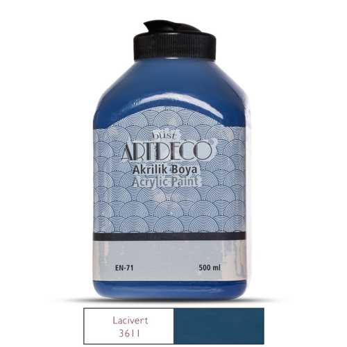 ARTDECO AKRİLİK BOYA 500ML 3611 LACİVERT