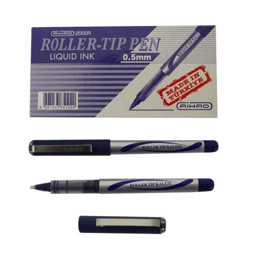 AİHAO 2000A MAVİ ROLLER TİP KALEM T. M.