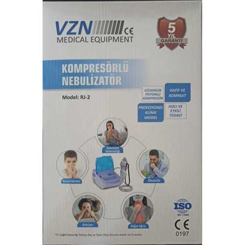 VZN RJ-2 MODEL KOMPRESÖRLÜ NEBULİZATÖR