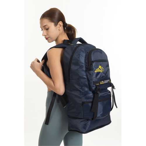 GRİ LİTRE KÖRÜKLÜ DAĞCI SIRT ÇANTASI ÇOK GÖZLÜ KAMPÇI SEYAHAT DAĞCI OUTDOOR 55 10 LİTRE