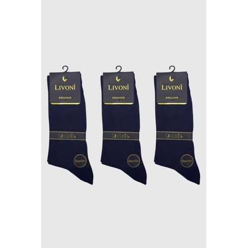 LİVONİ DİKİŞSİZ BAMBU ERKEK  ÇORAP
