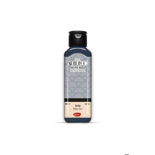 ARTDECO AKRİLİK BOYA 140ML 3710 MAVİ GRİ