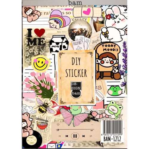 BAM 1212 MY DIY STİCKER KİTABI V3