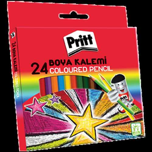 PRİTT KURU BOYA KALEM 24 RENK