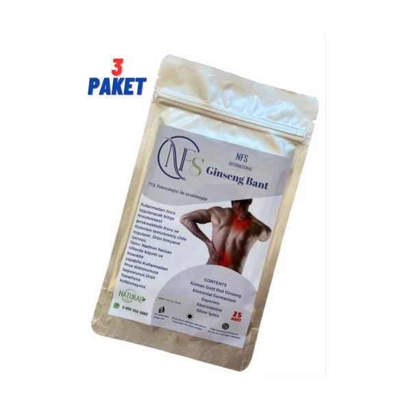 NFS GİNSENG BANT SEVGİLİLER GÜNÜ 3 PAKET