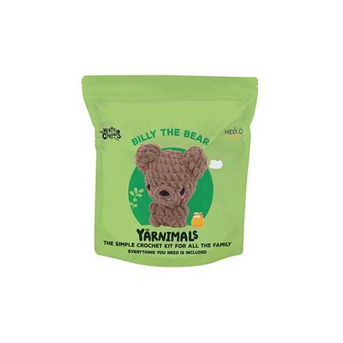 H.CRAFTS YARNİMALS AMİGURUMİ KİTİ- BİLLY THE BEAR