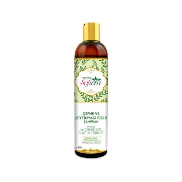 SOFTEM DEFNE VE ZEYTİN YAĞI ÖZLÜ ŞAMPUAN 400 ML