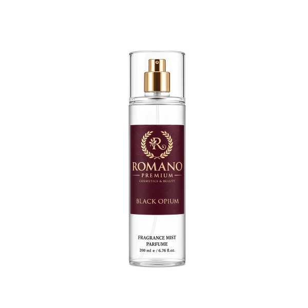 ROMANO PREMİUM BLACK OPİUM VÜCUT SPREYİ 150 ML KALICI PARFÜM ESANSLI