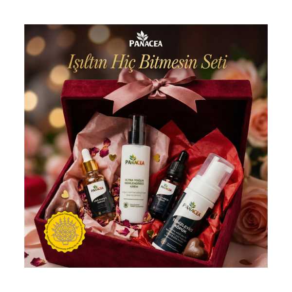 LEKE KARŞITI SERUM + NEMLENDİRİCİ + GÖZ ÇEVRESİ + TEMİZLEME KÖPÜĞÜ 4’LÜ BAKIM SETİ