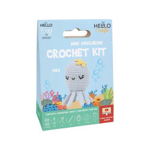 H.CRAFTS TIĞ İŞİ MİNİ AMİGURUMİ KİTİ-INKY