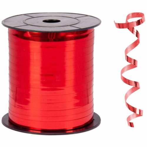 SAN METALİK RAFYA 8MMX200MT KIRMIZI