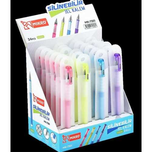 MİKRO MK-7301 SİLİNEBİLİR JEL KALEM -24-