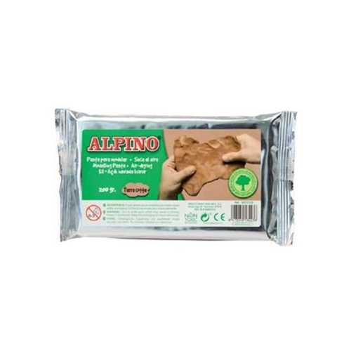 ALPİNO SERAMİK HAMURU 250GR KAHVERENGİ