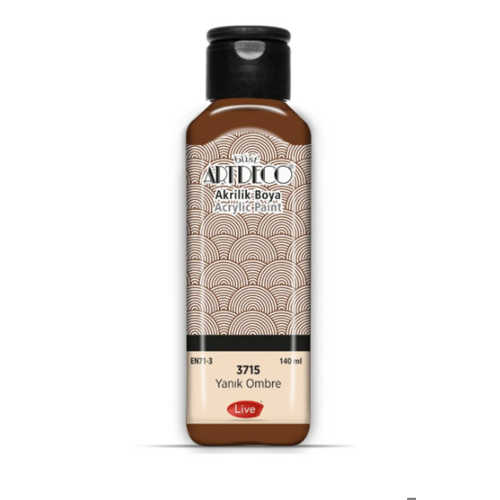ARTDECO AKRİLİK BOYA 140ML 3715 YANIK OMBRE