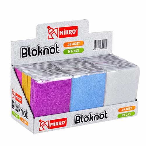 MİKRO ST. NT-213 ÇİZGİLİ NOT DEFTERİ -48-