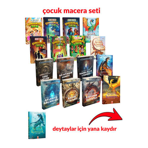 ÇOCUKLAR İÇİN 17 KİTAPLIK MACERA SETİ