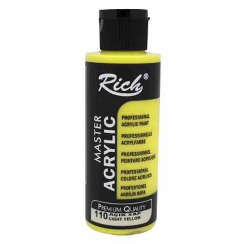 RİCH AKRİLİK BOYA 120ML 1110 ROMA SARISI