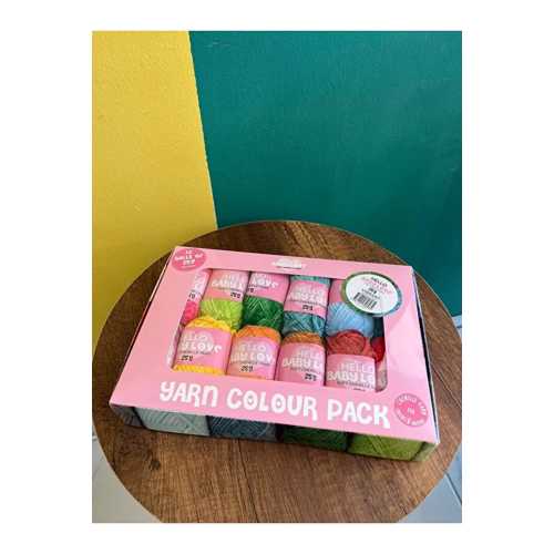 H.CRAFTS BABY LOVE İPLİK PAKETİ VİBRANT 12X25G