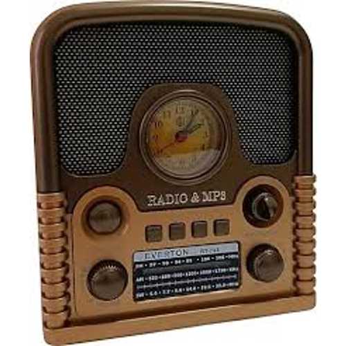 EVERTON USB BT FM NOSTAJIK MÜZİK ÇALAR RADYO 743