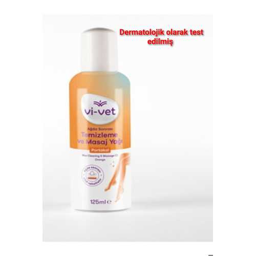 VIVET AĞDA SONRASI TEMIZLEME VE MASAJ YAĞI PORTAKAL 125ML