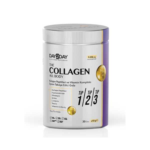 ORZAX DAY2DAY THE COLLAGEN ALL BODY TİP 1/2/3 - 30 DOZ X 10 GR. TOZ FORM