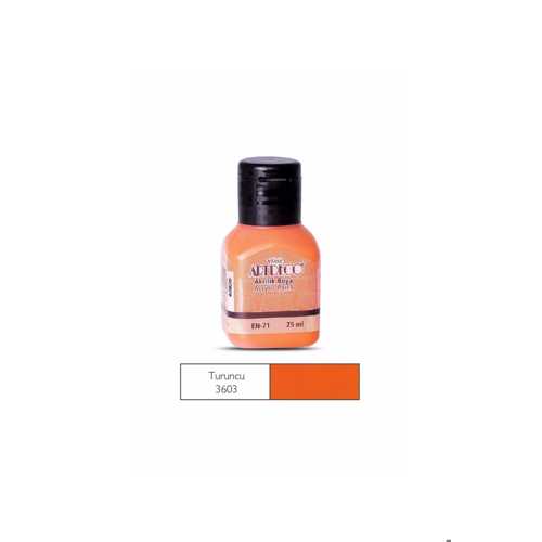 ARTDECO AKRİLİK BOYA 25ML 3603 TURUNCU