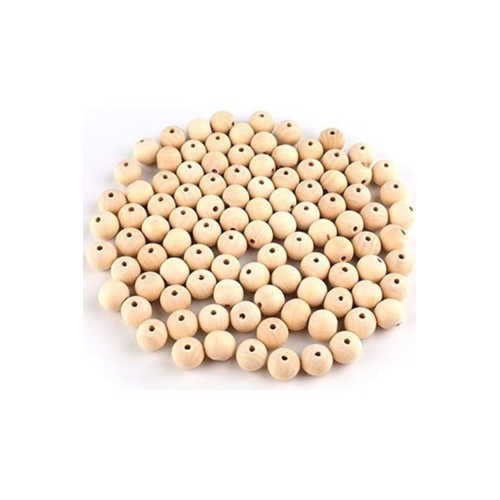 AHŞAP BONCUK CİLALI 500GR 18MM YUVARLAK