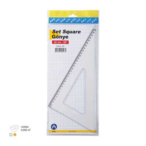 ARK GÖNYE CETVEL 32CM 60O 106