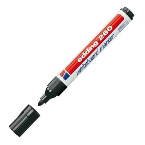EDDİNG TAHTA KALEMİ 260 YUVARLAK 1.5-3MM SİYAH