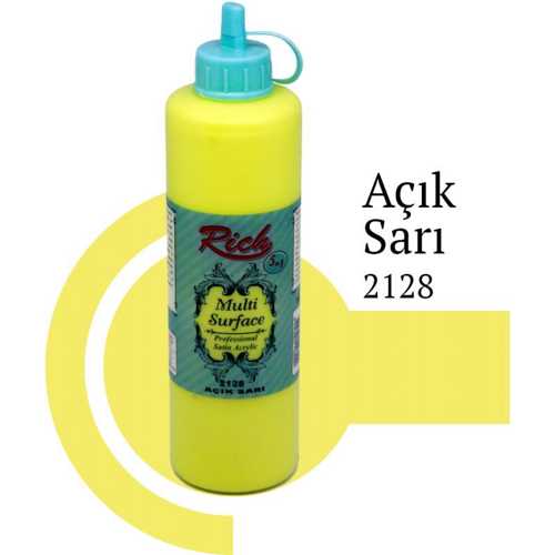 RİCH MULTİSURFACE 500ML 2128 AÇIK SARI