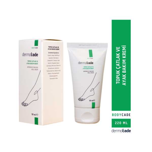 DERMOCADE TOPUK ÇATLAK VE AYAK BAKIM KREMİ 50 ML