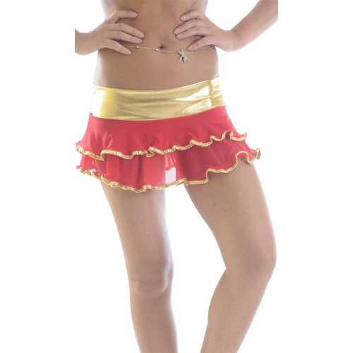 BERUFLİC B1961378  TRANSPARAN MİNİ ETEK