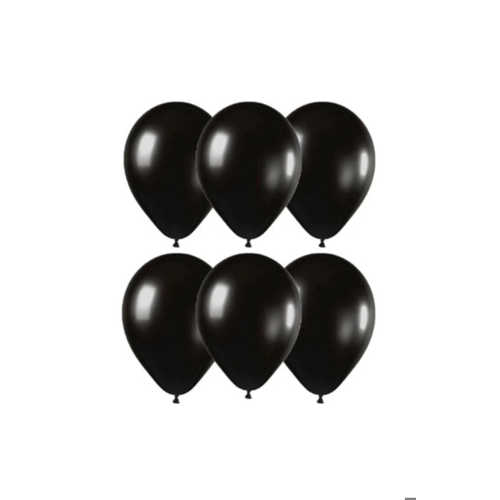 GEMAR BALON G110/14 ROUND 28CM 100LÜ SİYAH