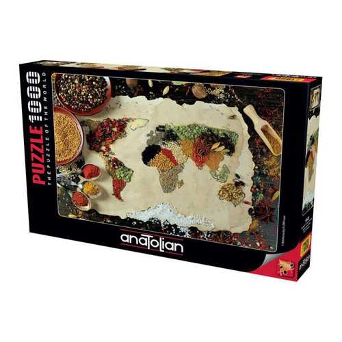 ANATOLİAN 1000 PRÇ BAHARAT DÜN.HARİTA