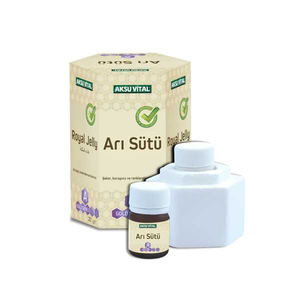 AKSUVİTAL SAF ARI SÜTÜ (A) 20 GR
