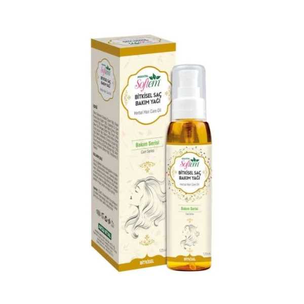 SOFTEM BİTKİSEL SAÇ BAKIM YAĞI 125 ML.