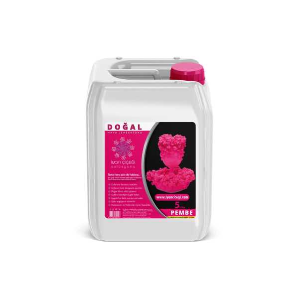 İYON ÇİÇEĞİ SOLÜSYONU 5 LİTRE PEMBE