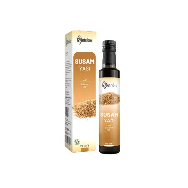 NUTRİBİO SUSAM YAĞI SOĞUK SIKIM 250ML