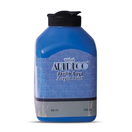 ARTDECO AKRİLİK BOYA 500ML 3610 MAVİ